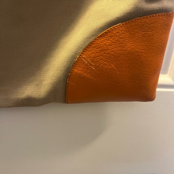 Prada Yellow and Tan Tote Bag - Picture 5 of 9